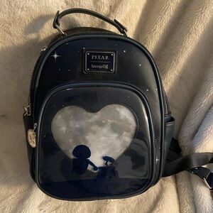 Loungefly Black and Blue Pixar Backpack